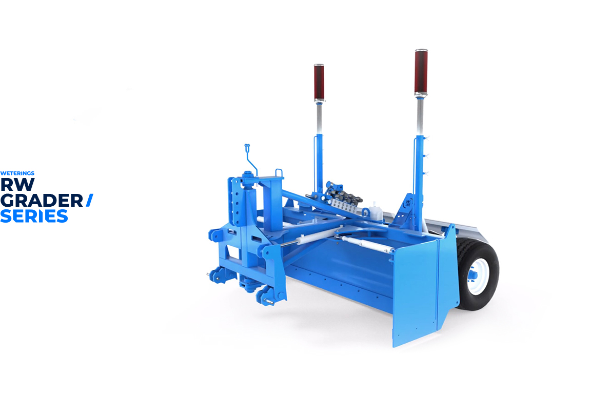 Custom levellers and graders laser controlled | Weterings - Weterings ...